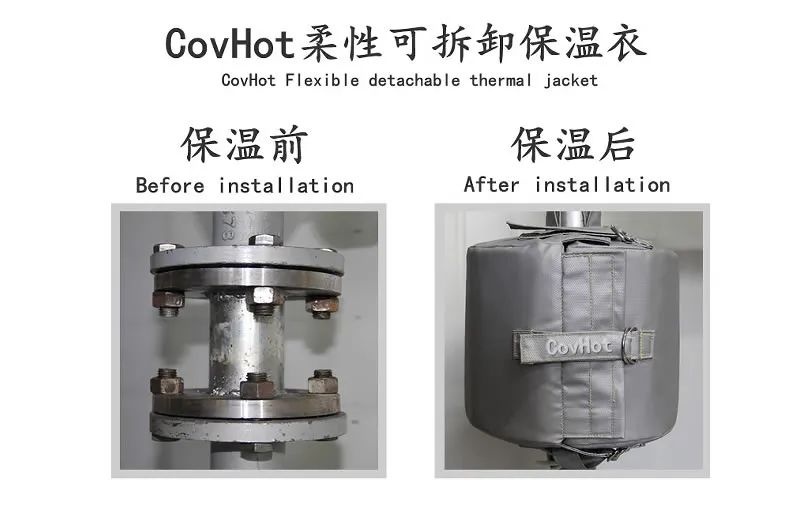 COVHOT?柔性可拆卸式<a href=http://www.jydbai.cn/e/tags/?tagname=%E4%BF%9D%E6%B8%A9%E8%A1%A3 target=_blank class=infotextkey>保溫衣</a>,蒸汽系統節能,節能保溫